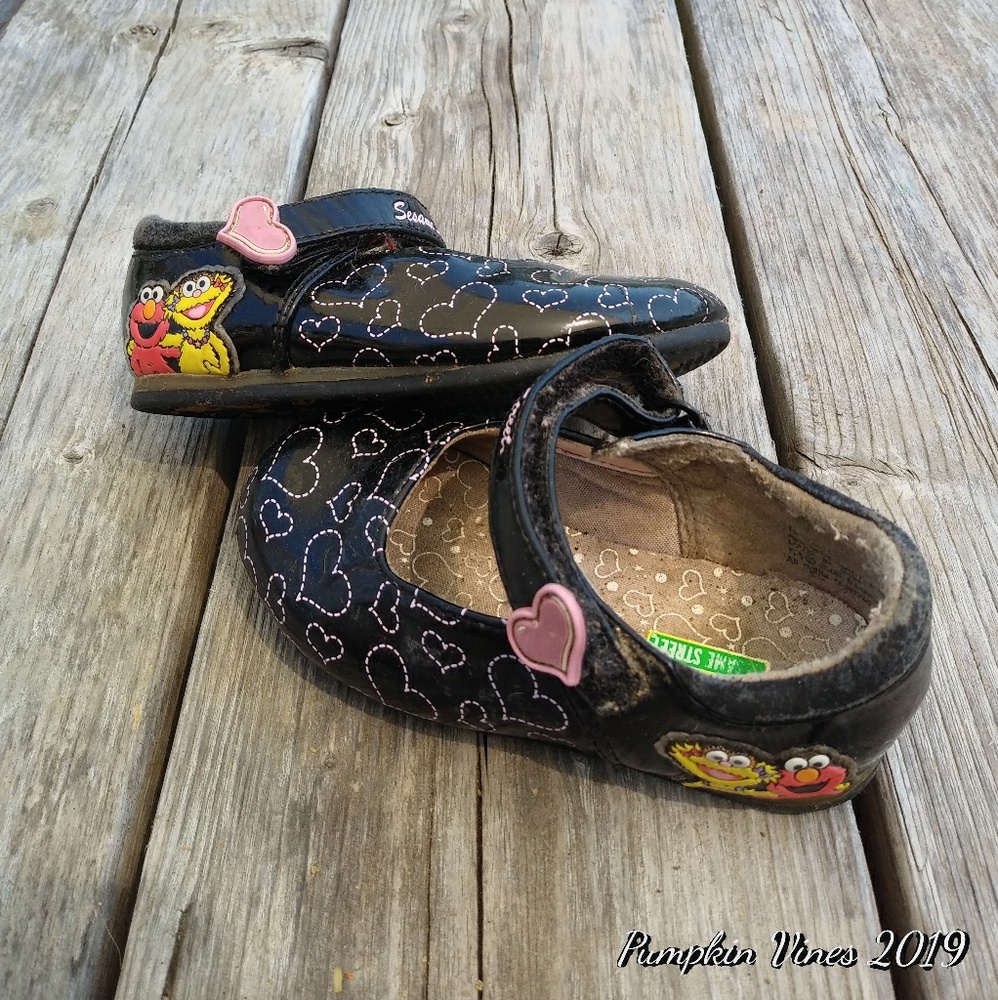 Sesame Street Faux Patent Leather Shoes